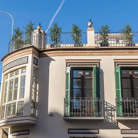 Homeclub Encanto Con Azotea Comun En Marmoles I Malaga Exterior photo